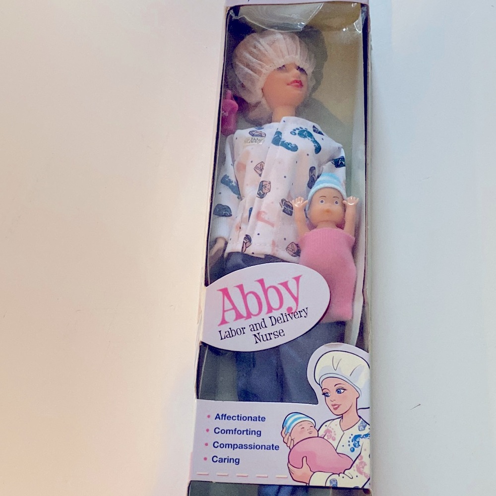 Abby Labor and delivery nurse doll by Medline